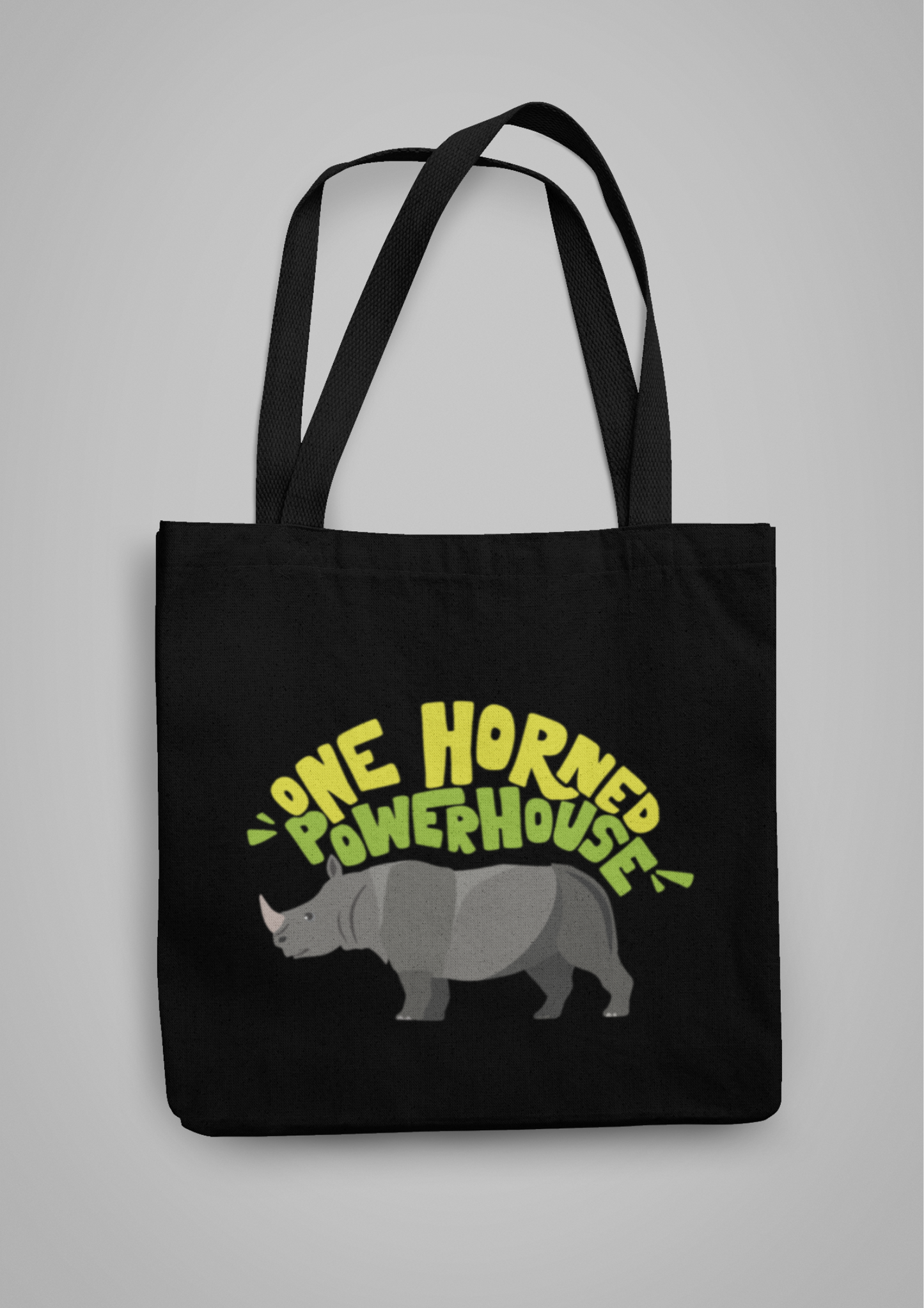 One Horned Powerhouse | Tote Bag