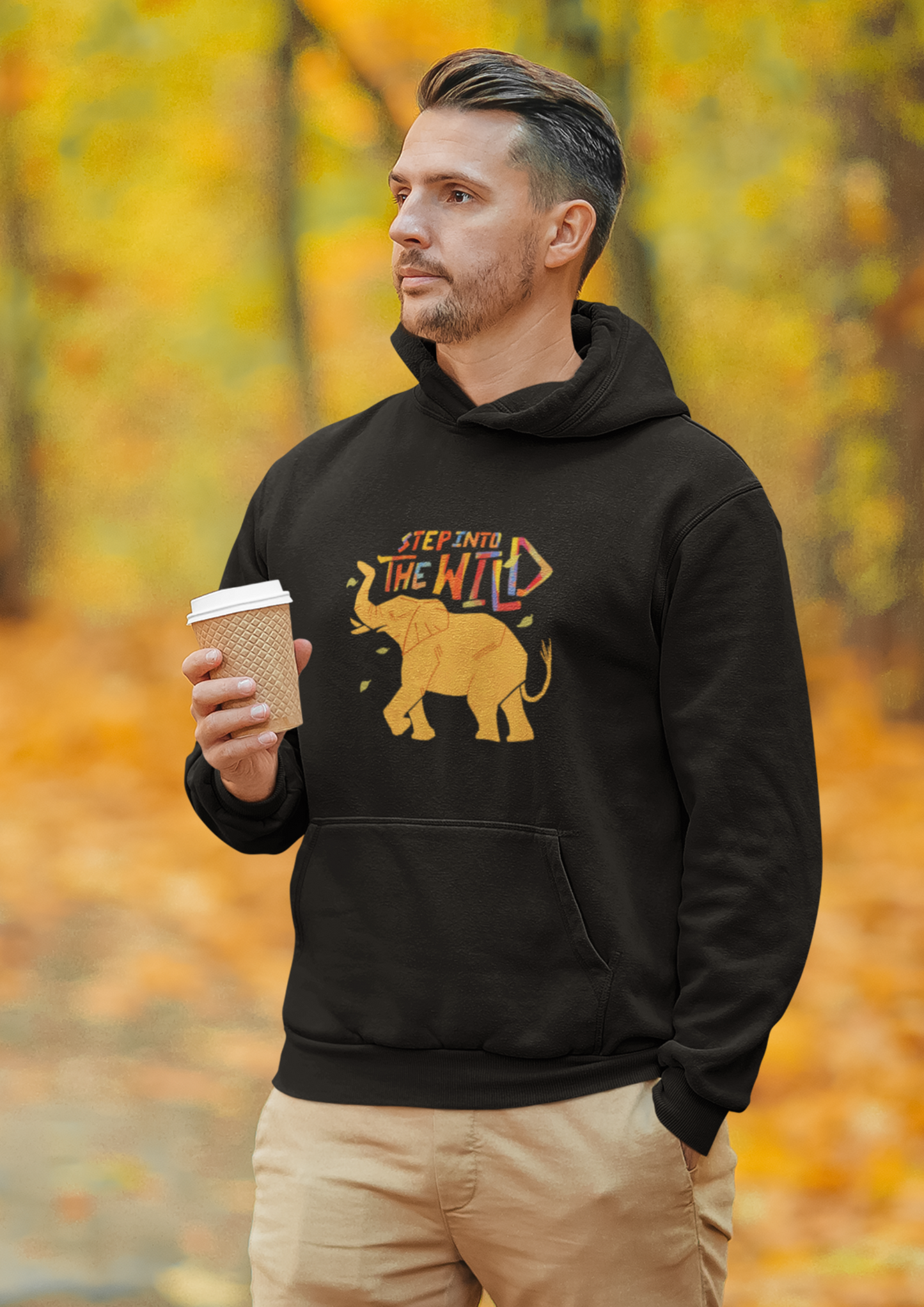 Step into the Wild | Unisex Hoodie