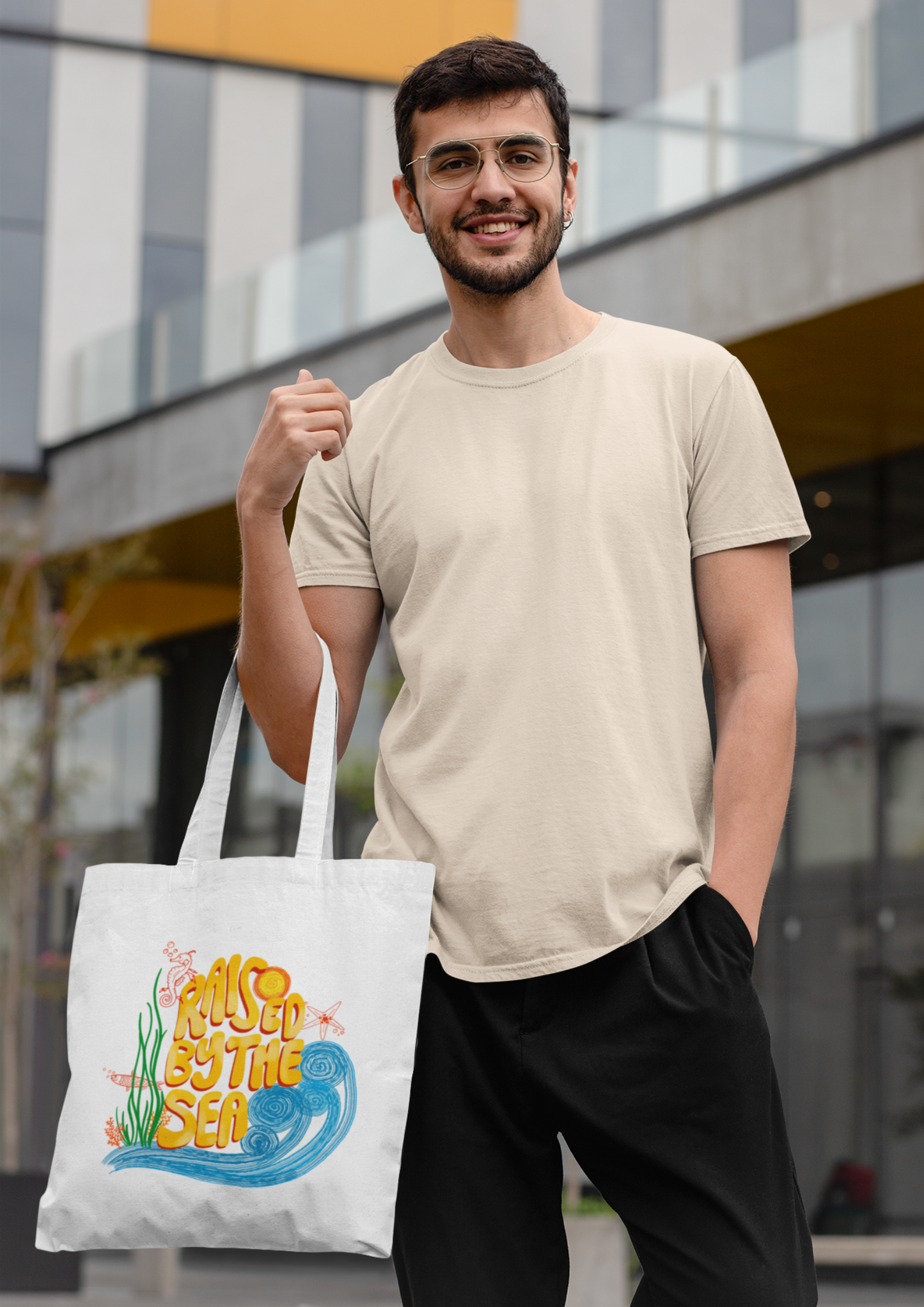 Raised by the Sea | Tote Bag