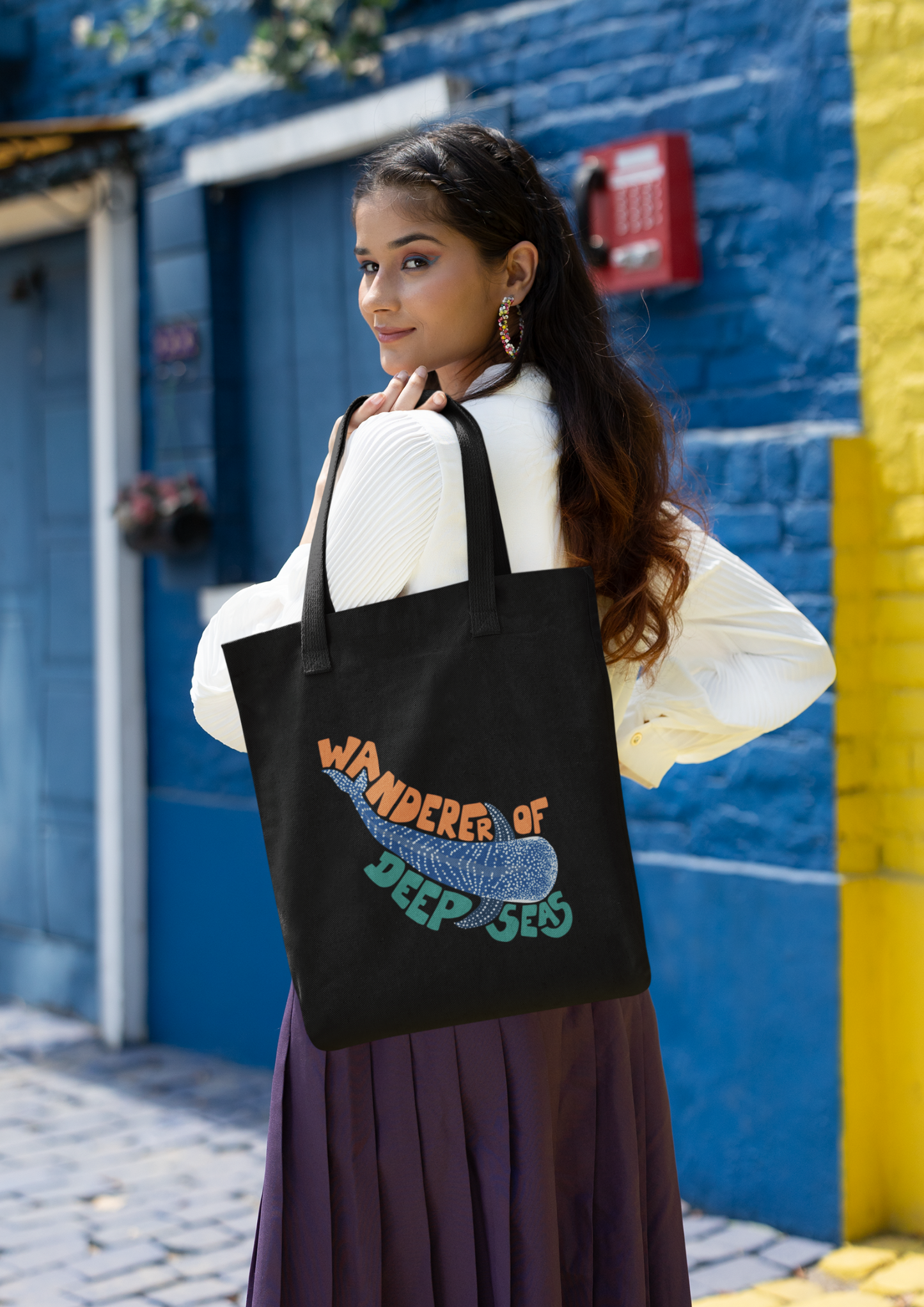 Wanderer of Deep Seas | Tote Bag